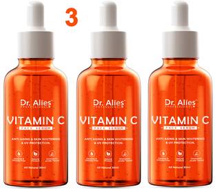 Dr. Alies Professional Vitamin C Face Serum - Skin Brightening, Anti-Aging Face Serum (pack 3)