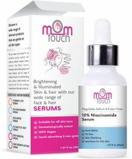 mom touch 10% Niacinamide Face Serum For Acne Marks And Acne Prone Skin For Men and Women