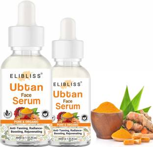 ELIBLISS Professional Vitamin C Face Serum with Turmeric, Saffron for skin care Pack of 2