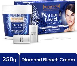 आर्यन वेदा Diamond Bleach for Instant Bright Look For All Skin Types, Both Men and Women