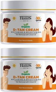 Habibs D Tan Pack for Tan Removal Lightening & Brightening Skin & uneven skin tone