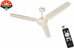 MinMAX Energy Saving BLDC Ceiling Fan | 48 Inch | Remote Control | IVORY with 24 Months Warranty BLDC ...