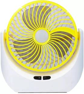 BBD Kitchen Shop High Speed Rechargeable Table Fan with LED Light, For Home, Office, Kitchen 5 Star 14...