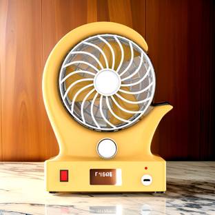 YAROH Table Fan: Beat the Heat Anywhere with USB Cooling for Rapid Refreshment! 74 with 1 Year Warrant...