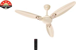 MinMAX 48 Inch BLDC Ceiling Fan | Remote Controlled | 5 Star Rated | Ivory with 24 Months Warranty BLD...