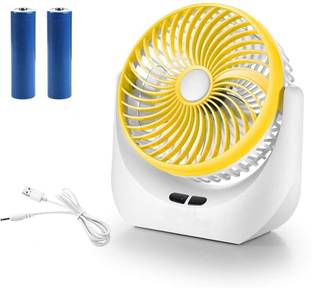 BBD Kitchen Shop High Speed Rechargeable Table Fan with LED Light, For Home, Office, Kitchen 5 Star 14...
