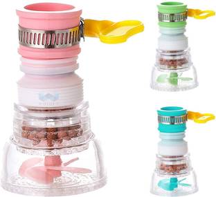 अक्रिज़ा Plastic 360 Degree Adjustable Extension Filter Water Tap for Bathroom स्वास्थ्य  नल