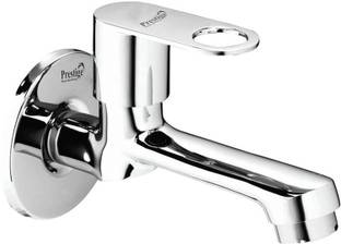 Prestige Brass Prime Long Body with Wall Flange Bib Tap Faucet