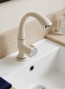 KRISHNA krishna121 Pvc Swan Neck Tap (With Foam Flow) For Kitchen/Bathroom Wash Basins Pillar Tap Basi...
