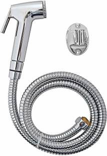 PMO Health faucet Continental set ABS Gun Heavy SS shower tube 1.5mtr Hook And Screw Health  Faucet