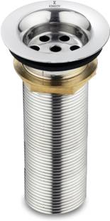 KIMSON Full Thread Waste Coupling Stainless Steel 6 Inches Heavy duty Silver chrome coupling Cartridge Faucet