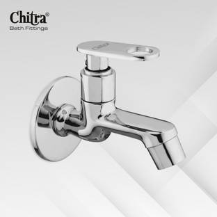 Chitra by Solo SLC 02 Brass Bib Cock Tap Faucet/Quarter Turn/high pressure water Foam Flow Bib Tap Faucet