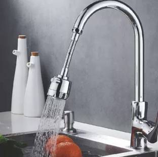 BATHONIX 360° Sink Faucet Sprayer Attachment with 2 Flow modes Tap Extender For Kitchen Sink Rotatable Filter Faucet Head with Hose and Universal Connector Spout Faucet