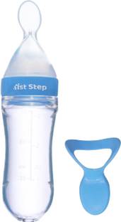 1st Step Non Spill BPA Free Soft Silicone Squeezy Food Feeder  - Silicone