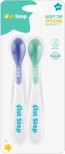 1st Step BPA Free Heat Sensitive Soft Tip Spoon  - Polypropylene