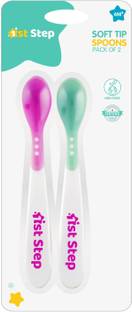 1st Step BPA Free Heat Sensitive Soft Tip Spoon  - Polypropylene