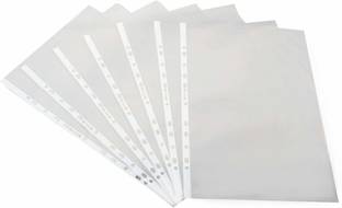 JSM Plastic Clear Sheet Protector/Transparent Folder Leafs, Document Leafs
