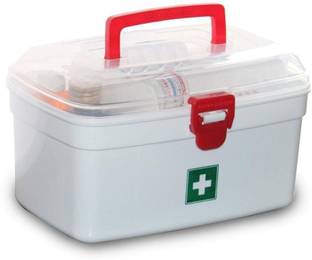 KEYA ENTERPRISE Medicine Box, Medical Box, First aid Box,Multi Utility Storage with Handle First Aid Kit