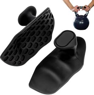 GJSHOP Gym Grip Pads for Weight Lifting: Dumbbell Lifting Rubber Grips Pad Anti-Slip Hand Grip/Fitness Grip