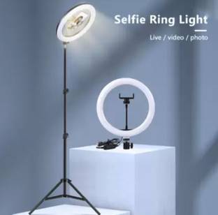 Techpunch Good Quality LED Ring Light for Video,Photo Compatible with Android,iOS Devices Flash
