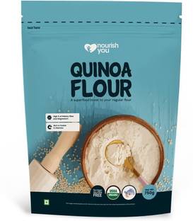 Nourish You Organic Quinoa Flour | Gluten Free Atta | Enriched with Dietary Fibre, Protein