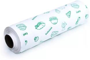 सेविंगमार्ट कलेक्शन्स 12 MTR FOOD WRAPPING PAPER MULTI PRINT |FOIL | BUTTER| SANDWICH WRAPP|