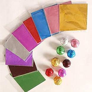 Royals Foil Wrappers for Chocolate, 8 x 9 cm, Aluminium Foil