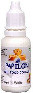 PAPILON Concentrated Gel Food Colour White-30gm White