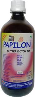 PAPILON CONCENTRATED BUTTERSCOTCH FLAVOUR 500ML Butterscotch Liquid Food Essence