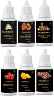 JAMBOREE vanilla, butterscotch, mixed fruit, strawberry, mango, chocolate Essence 20 ML Vanilla Liquid Food Essence