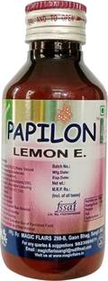 PAPILON Food Flavouring Lemon Emulsion 100ml For confectionery/ Baking/ Cooking Lemon Liquid, Oils Food Essence