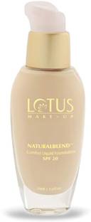 LOTUS MAKE - UP Natural blend comfort liquid foundation spf -20 Foundation