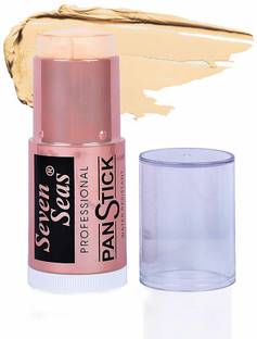 Seven Seas Professional PanStick Concealer Cream Texture Waterproof High Coverage Foundation