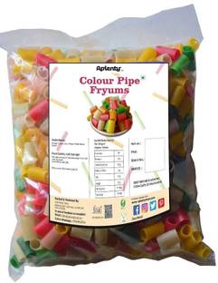 APLENTY Multi Color Fingers Fryums | Raw Gottalu | Ready-to-Fry Nalki Papad Fryums