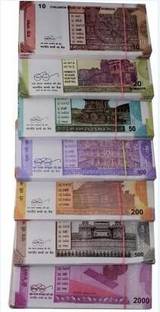 SURAJE FAKE CURRENCY (80X7) TOTAL NOTE = 560 note Gag Toy