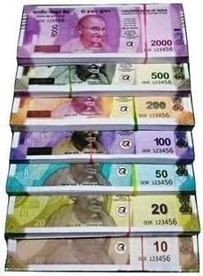 Anandi Tradders 105 Nakli Note 15 each 10|20|50|100|200|500|2000 (Churan Wale Note) note Gag Toy