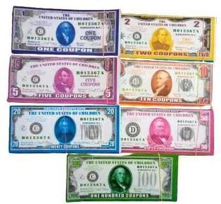BBS DEAL (12 Each x 7=84 Nakli Dollar ) Learning and Playing Dollar Currency Notes for Fun Soft Paper Kids churan wale Dollar (( Nakli Dollar-$1,$2,$5,$10,20,50,100 )) Nakli Dollar Note Prank toy Multicolor Gag Toy New Fake currency Note Gag Toy
