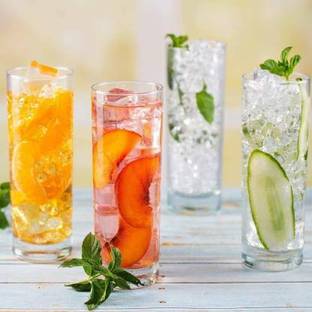 ROCK OON (Pack of 6) @10013 Glass Set Water/Juice Glass