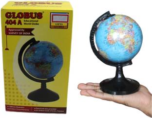 neoinsta shopping Small size acrylic world globe with plastic stand 6.4x3.6 inch 1.8 inch diameter table physical World Globe