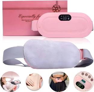 rich mart Cordless Electric Heating Pad Belt for Period Cramps and Back Pain Relief