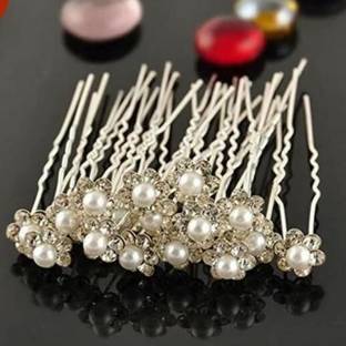 trusetedwell woman bun stone pin for bridal Hair Pin