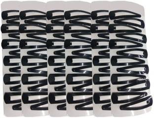 KIRTI KANCHAN Hair Pins Tik Tok Tic Tac Hair Pins Clips for Women and Girls - Black Tic Tac Clip