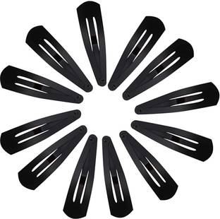 RPShopping Set of 12 Pcs-6 Pairs Premium Metal Triangular Tik Tac Clips for Girls & Women Tic Tac Clip