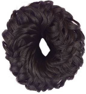 Rubela Small Hair Juda Band Bun (Black, Brown) Rubber Band