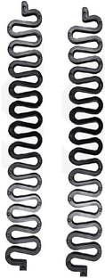 El Cabell French Braid Maker Zigzag Tool Twist Plait Hair Braiding Tools 2pcs Black Braid Extension