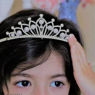 AMAN COLLECTION Crown Birthday Girls Hair Band Hair Band