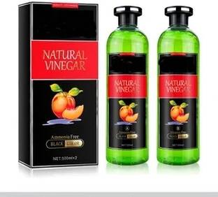 Wrixty Fruit Vinegar Based hair dye Natural Black Color | fruit-based extracts , BLACK