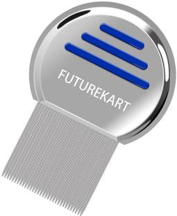 Futurekart Stainless Steel Lice Treatment Comb for Head Lice/Lice Egg Removal Comb