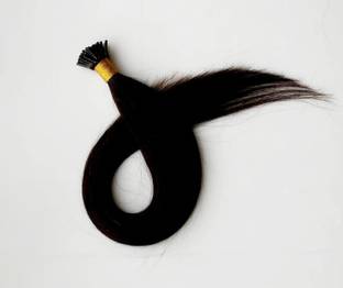 GROWTH Fusion permanent human natural black color, 20g/20stands Hair Extension