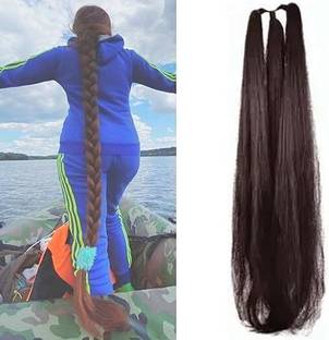 DELUXE HAIR  Extensions And Wigs Long Parandi Choti Braided  Extensions Hair Extension